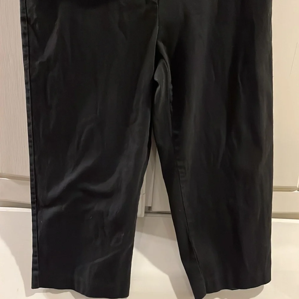Size 12 black Capri pants. Worn several times Listing #4825 - Picture 3 of 5